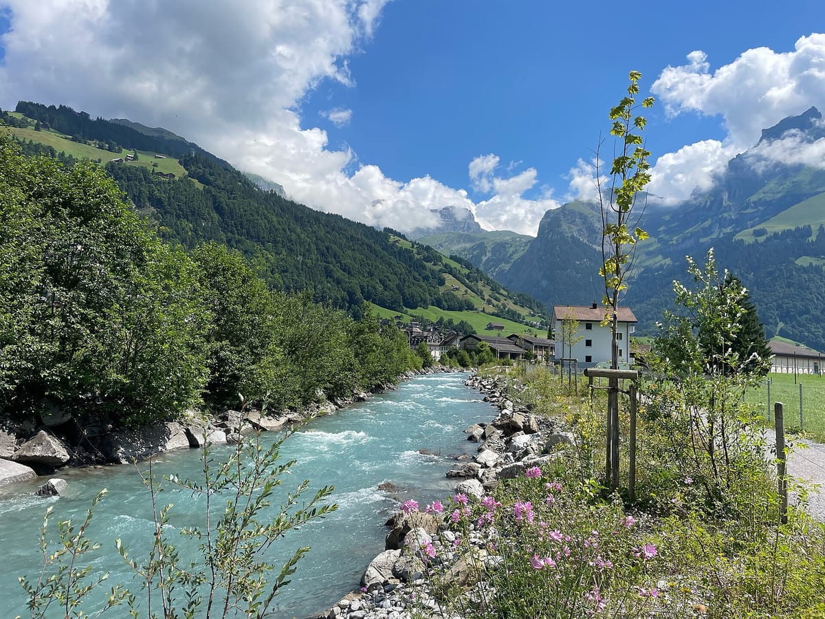 Engelberger Aa — Fluss