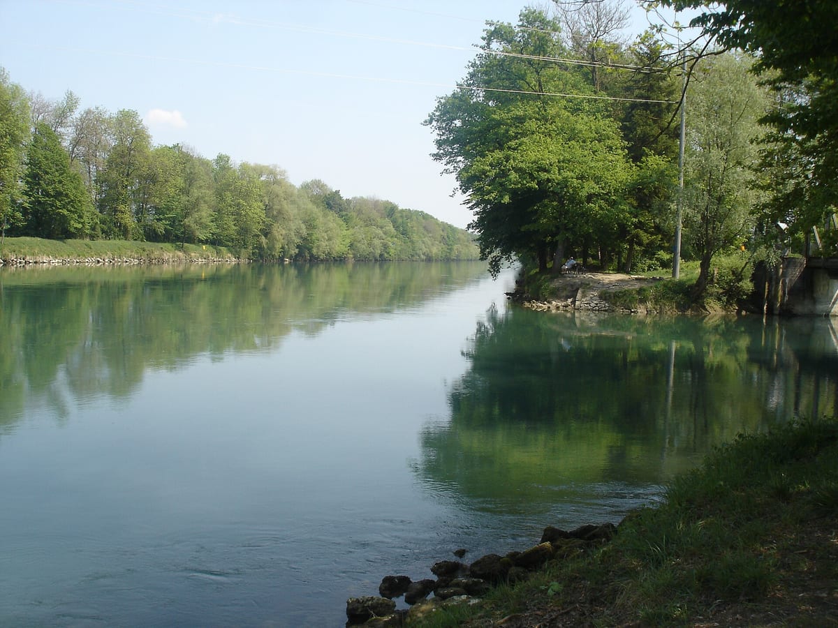 Hagneckkanal — Fluss
