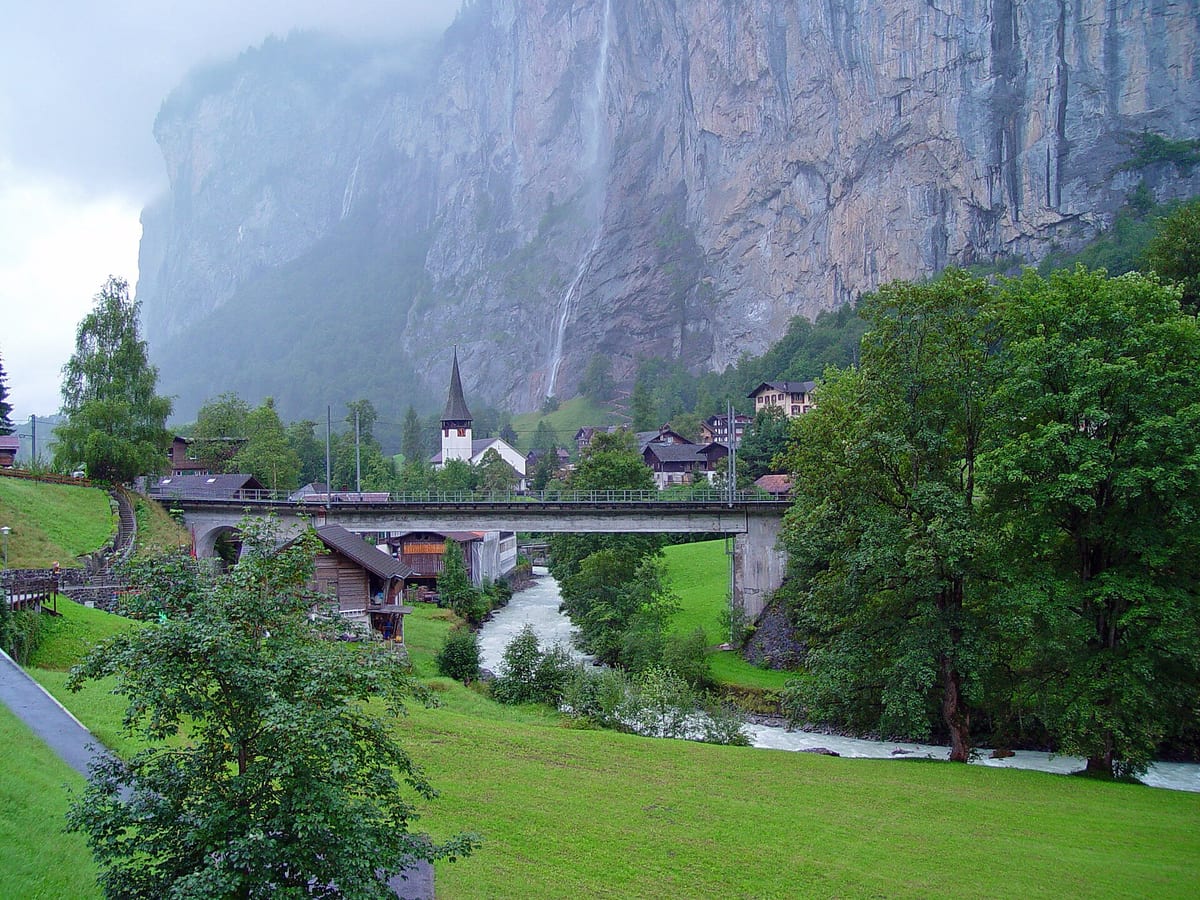 Lütschine — Fluss