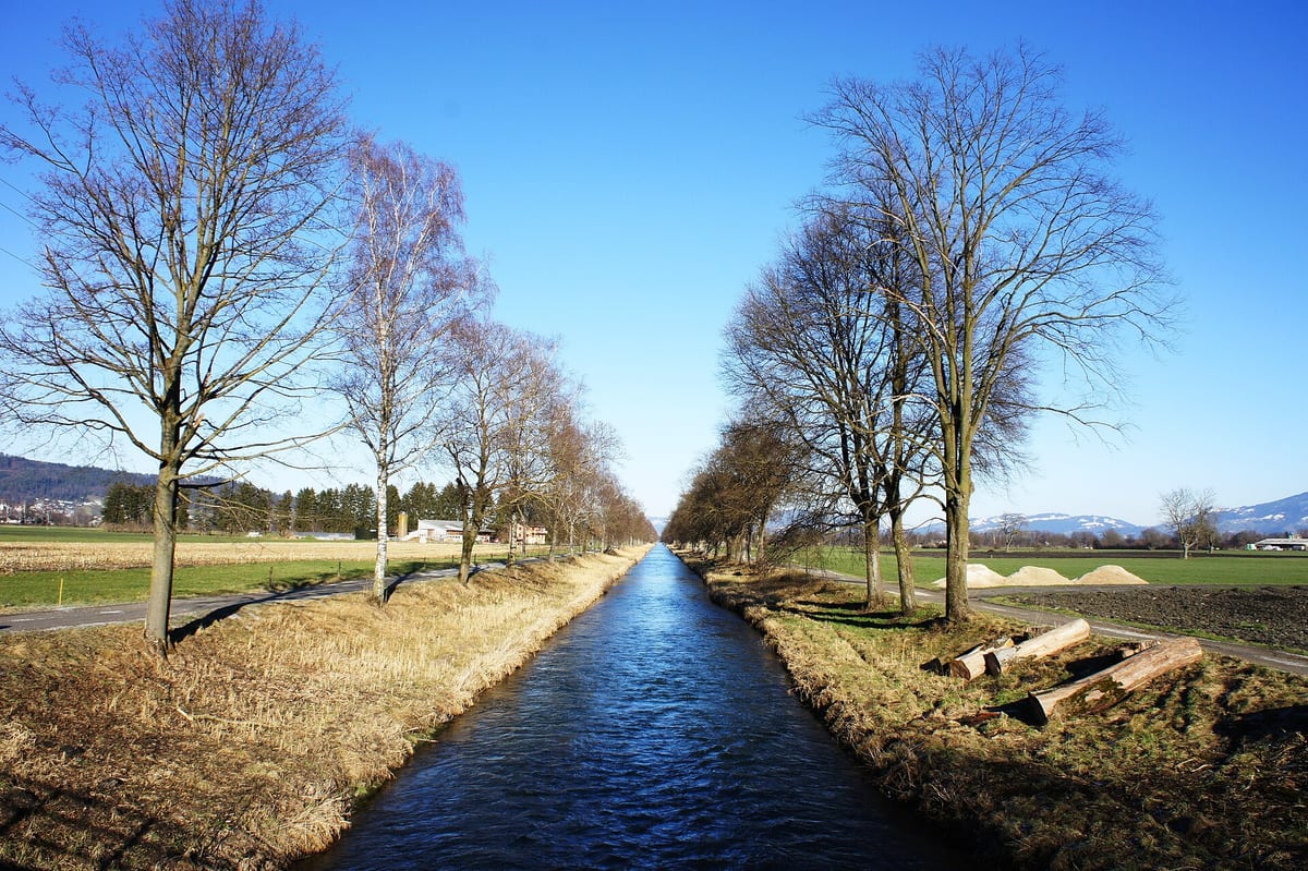 Rheintaler Binnenkanal — Fluss