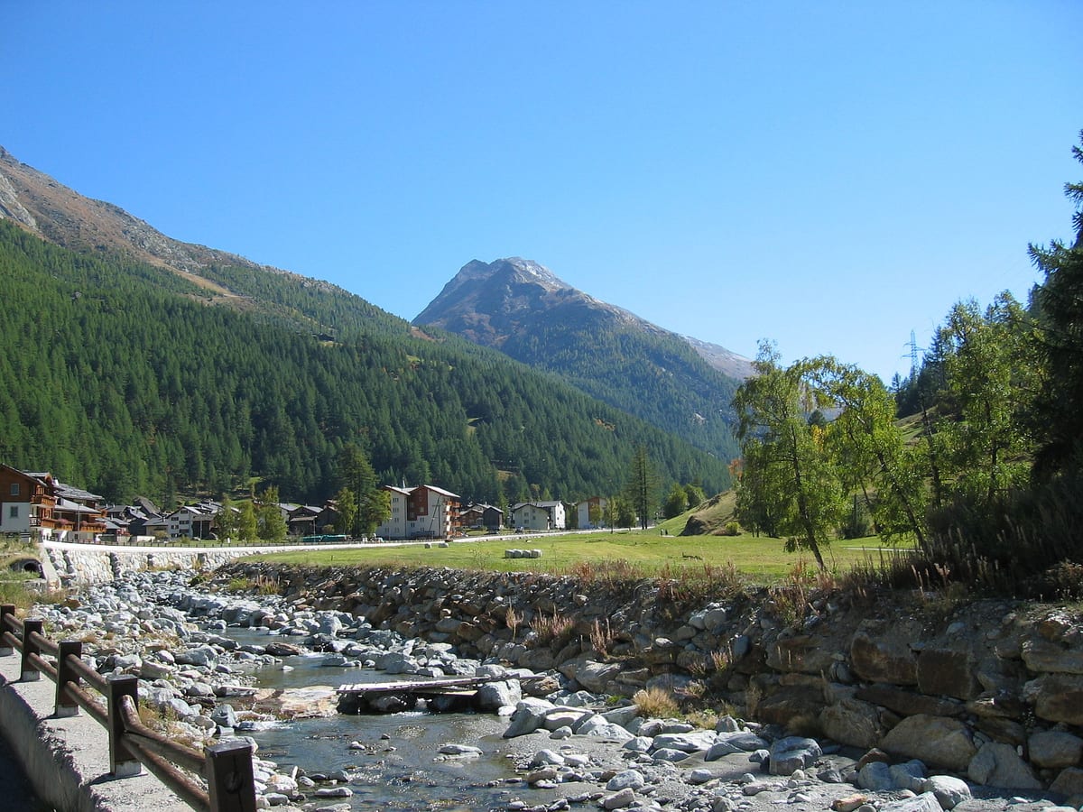 Saaser Vispa — Fluss