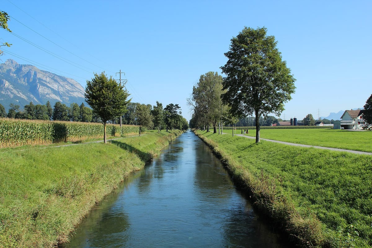 Werdenberger Binnenkanal — Fluss